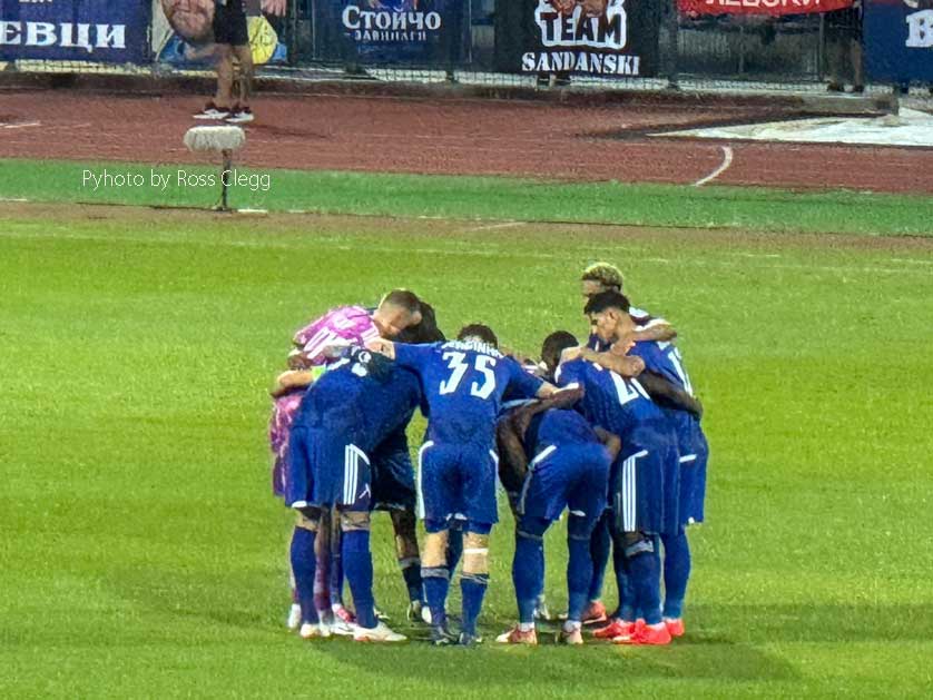 Football in Sofia.