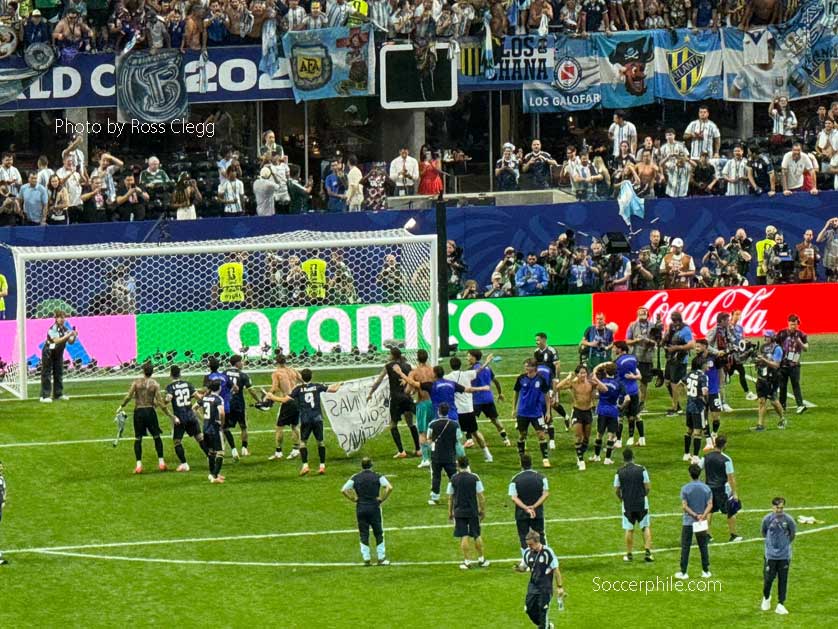 Argentina and Falklands Banner.