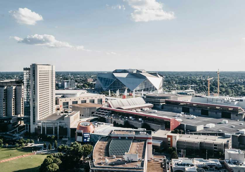 Atlanta Stadium, Atlanta.