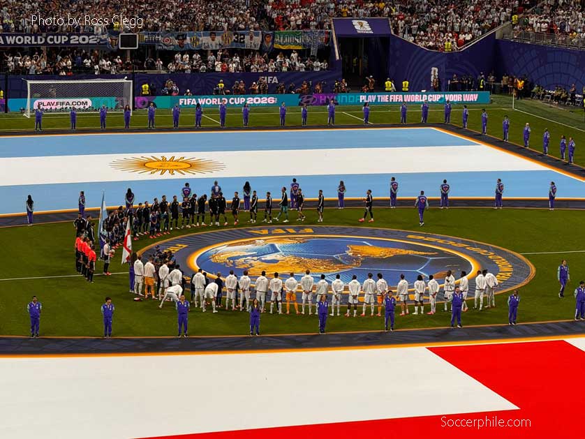 England v Argentina.