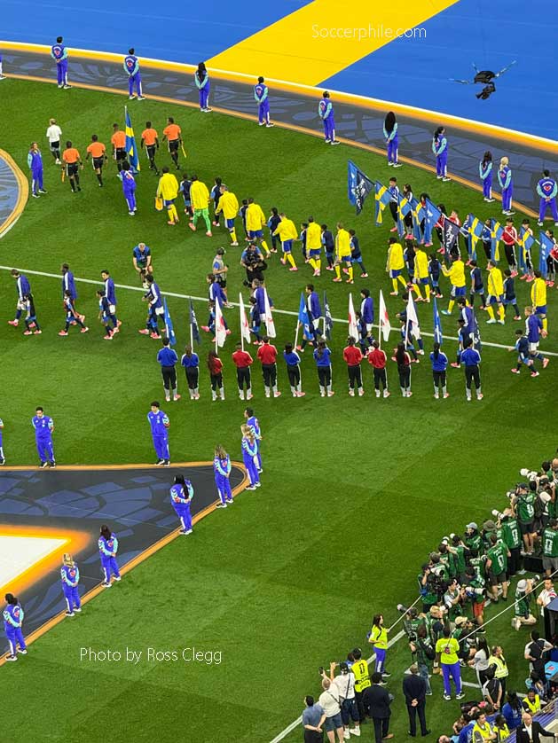 Sweden and Japan national teams.