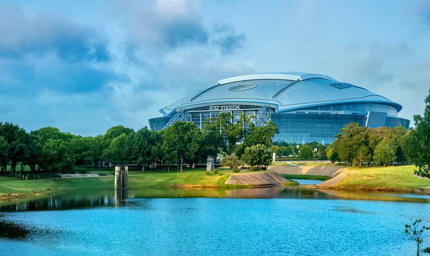 AT&T Stadium, Dallas.