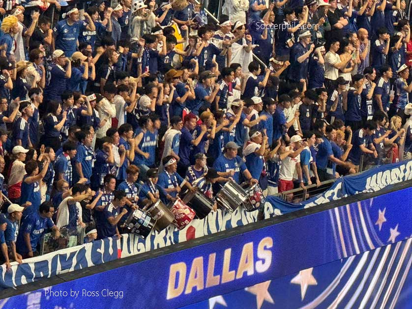 Match action in Dallas.