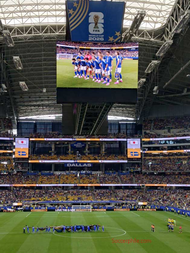 Japan v Sweden.