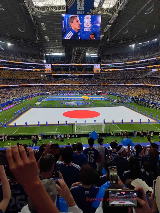 Japan v Sweden.