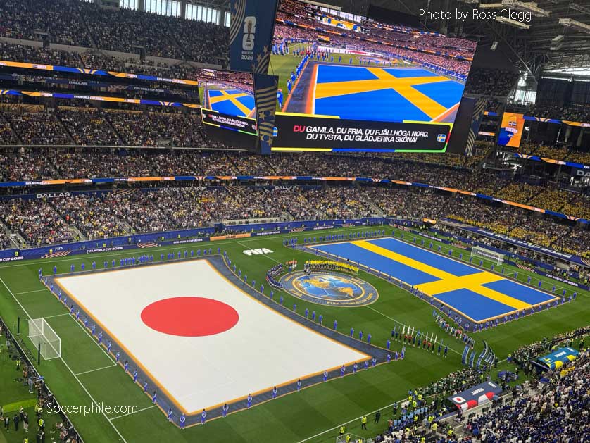 Sweden v Japan.
