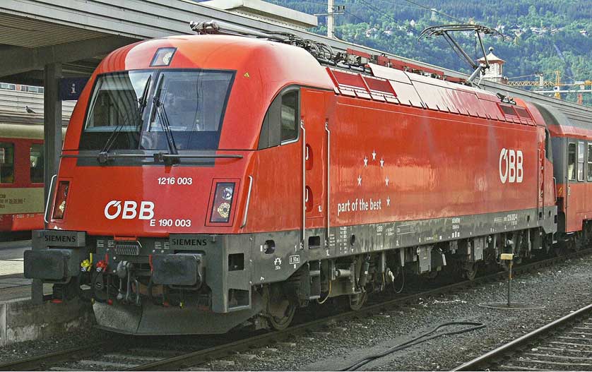 Innsbruck Hauptbahnhof.