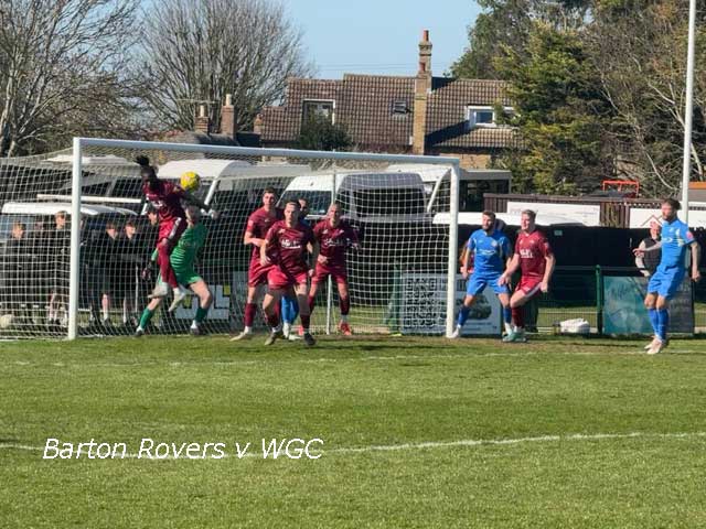 Goalmouth action.