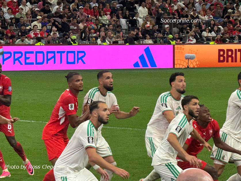 Switzerland v Algeria.