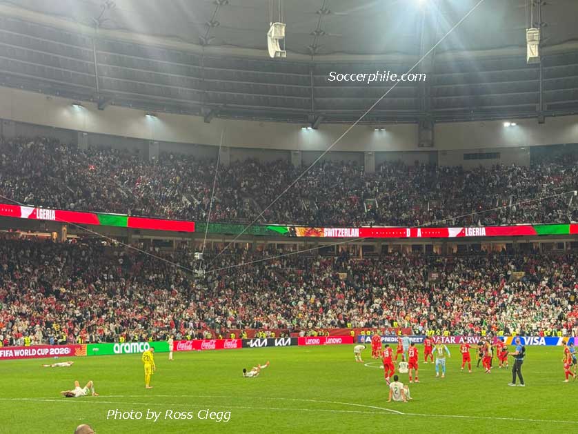 Switzerland v Algeria.