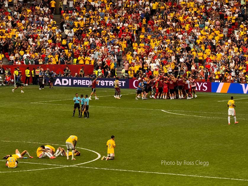 Colombia v Switzerland.