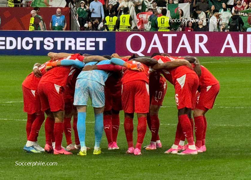 Switzerland v Algeria.