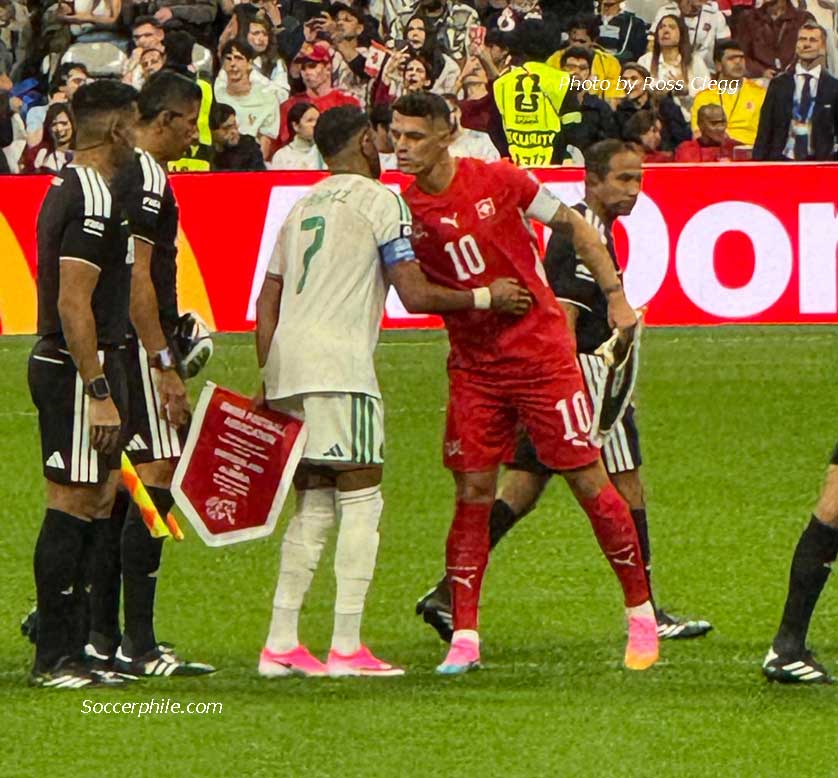 Switzerland v Algeria.