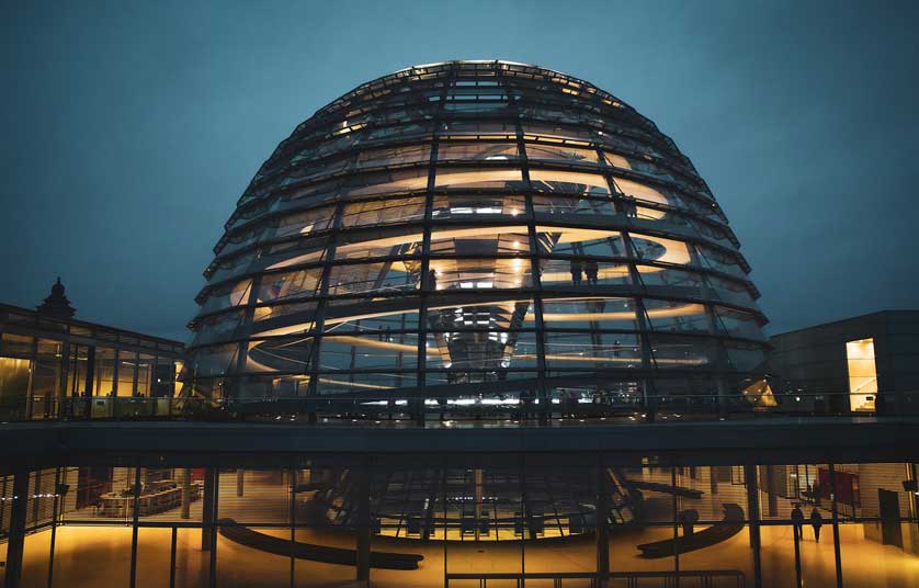 Reichstag, Berlin, Germany.