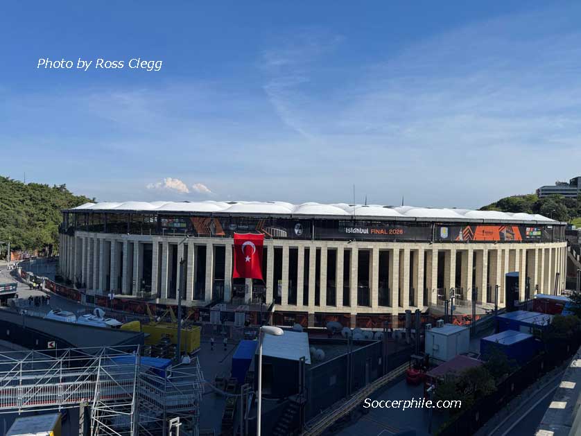 The new Besiktas Stadyumu, Istanbul.