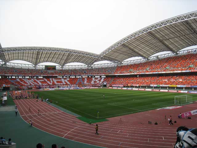 Niigata Stadium, Niigata.