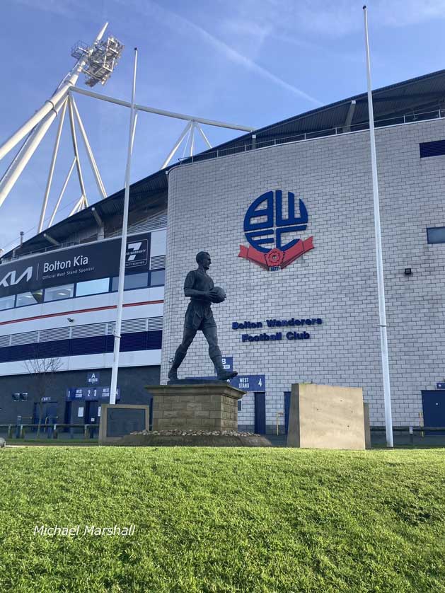 The stadium is the home of BWFC.
