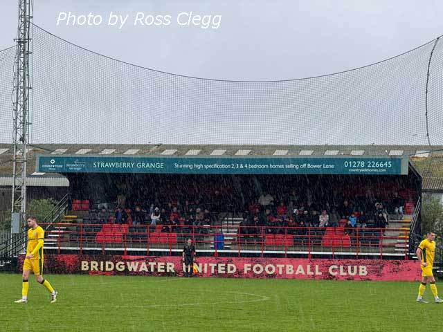 The stadium is the home of Bridgwater United.