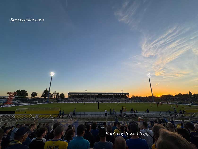 Bruno-Plache-Stadion in Leipzig.