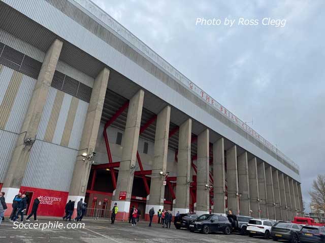 The Brian Clough Stand.