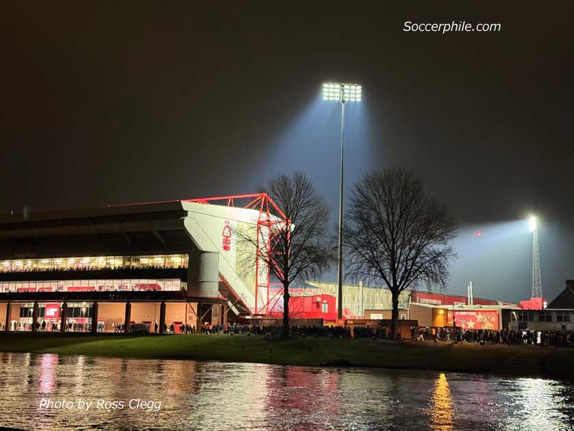 City Ground, Nottingham.