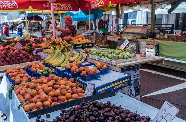 Market, Croatia.