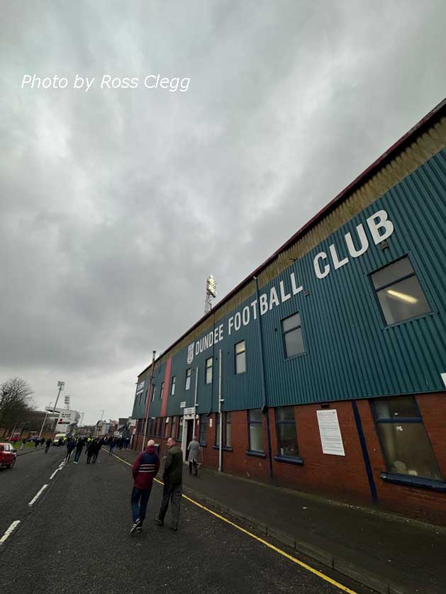 The stadium is the home of Dundee FC.