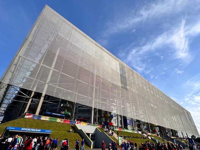 Düsseldorf Arena during Euro 2024.