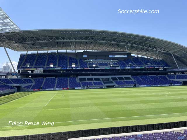 Edion Peace Wing Stadium.