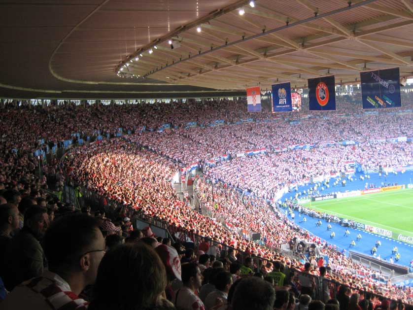 Ernst Happel Stadium.