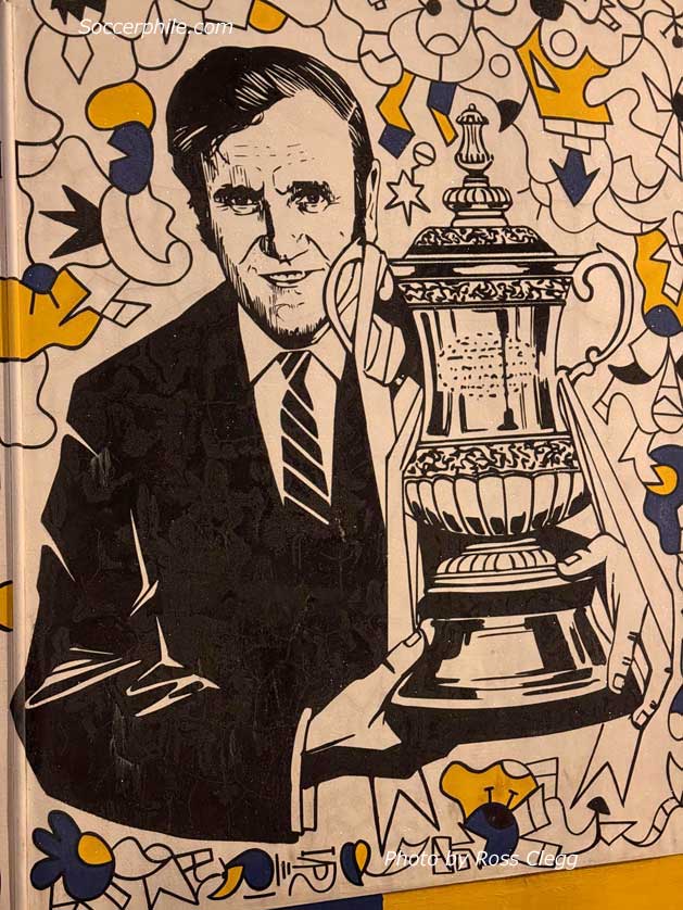 Mural of Don Revie.