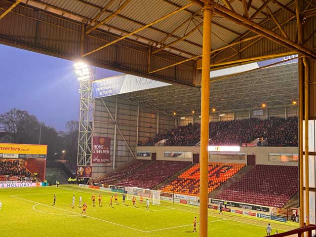 Scottish Premier League Scottish Premier League, Fir Park.