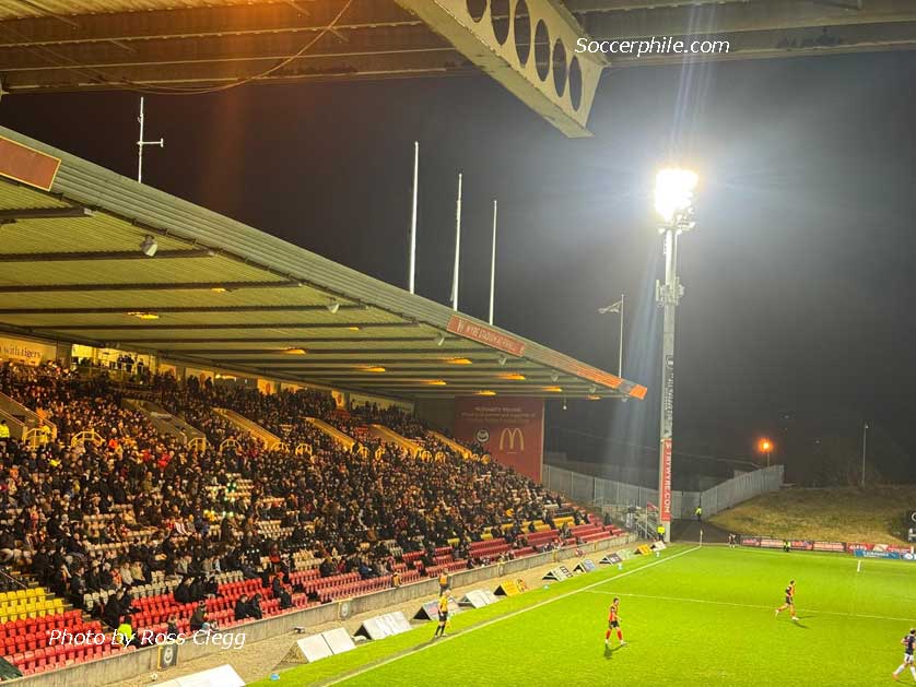 The ground is located in Glasgow.