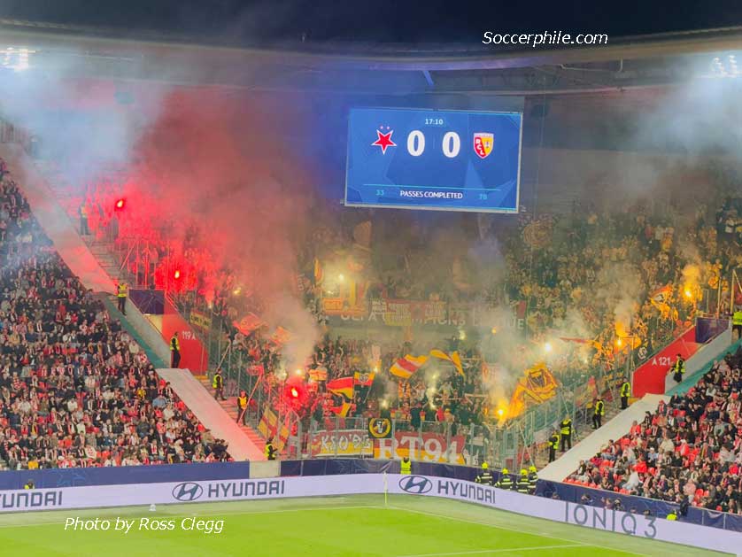 Flares Sparta v Lens.