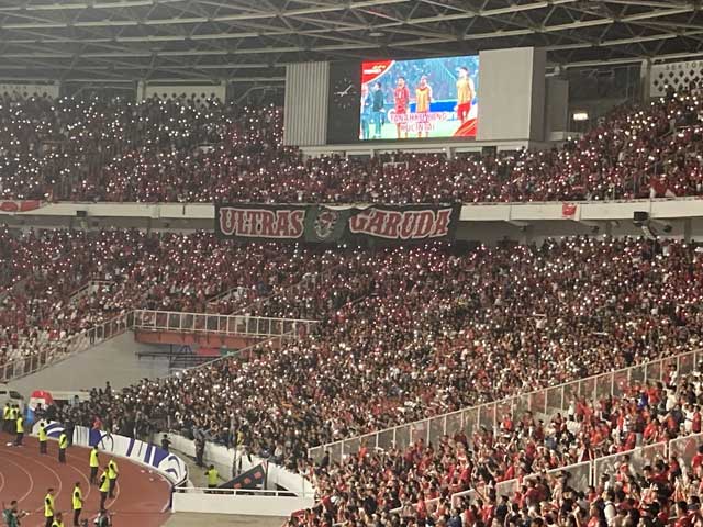 Gelora Bung Karno Stadium Jakarta, Indonesia.
