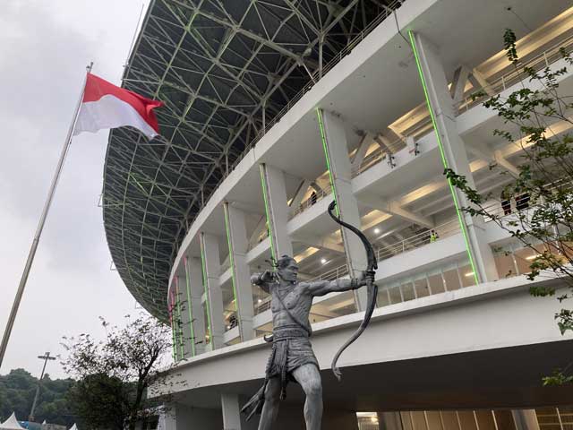 Gelora Bung Karno Stadium Jakarta, Indonesia.