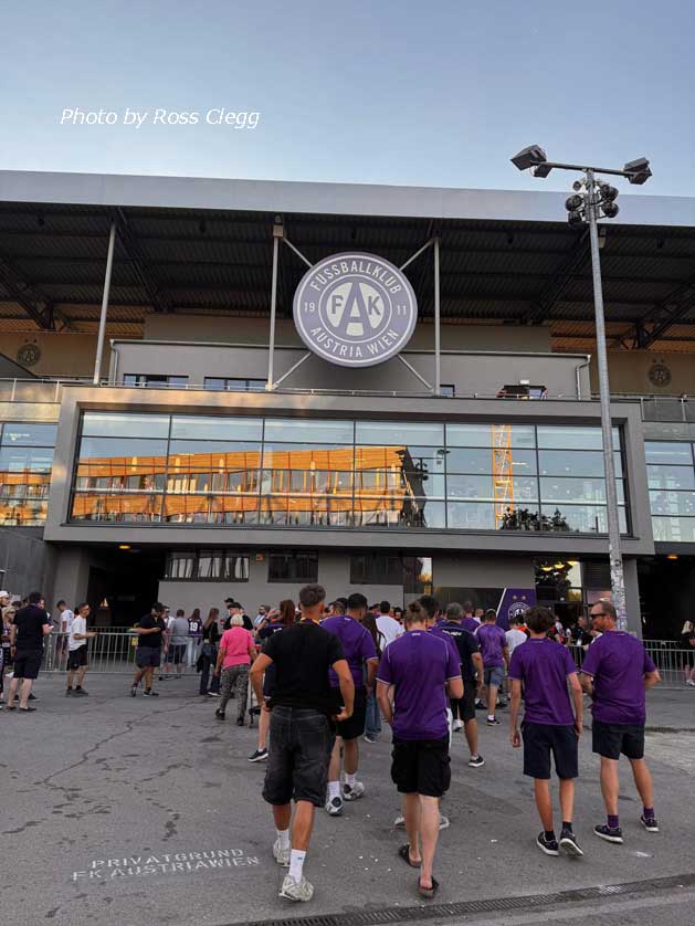 Generali Arena in Vienna.
