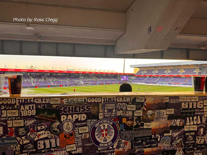 The home of FK Austria Wien.