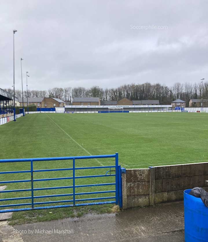 The stadium is the home of Lancaster City.