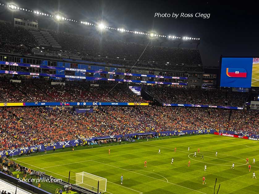 Full house at Boston Stadium, Boston.