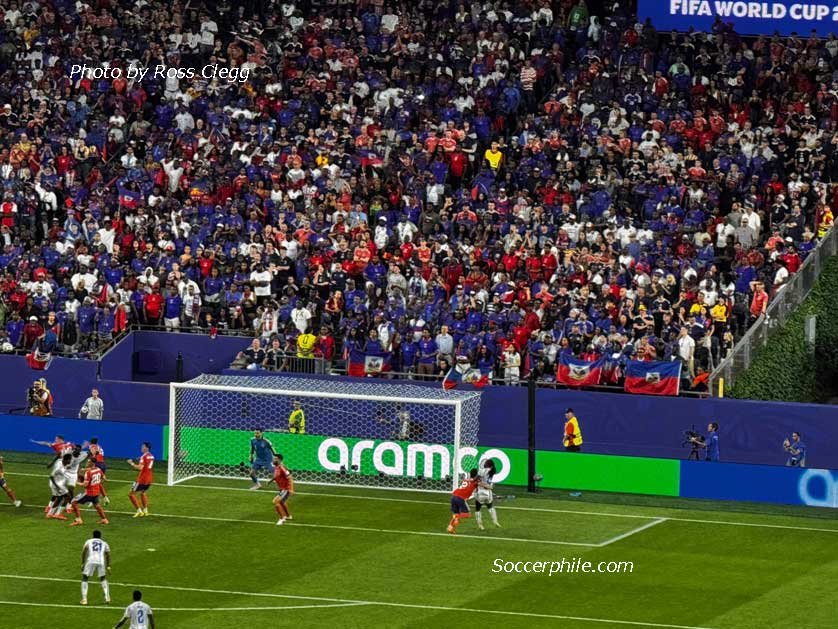 Scotland v Haiti in Group C.