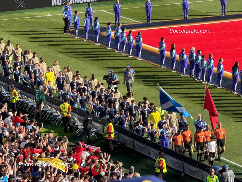 Scotland v Morocco.