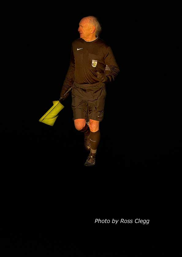 Linesman Barry Polkey.