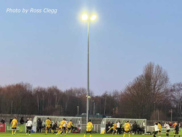 The stadium is in the Basford area of Nottingham, north of the city center.