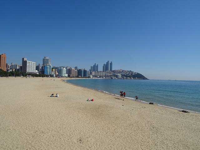 Haeundae Beach.