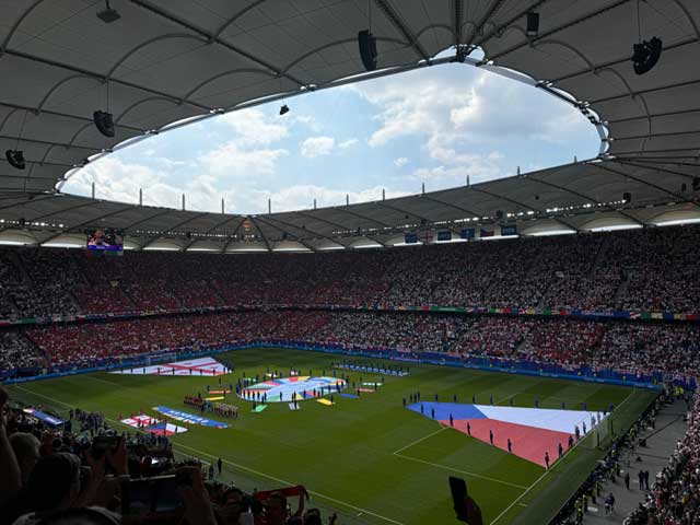 Volksparkstadion, Hamburg.