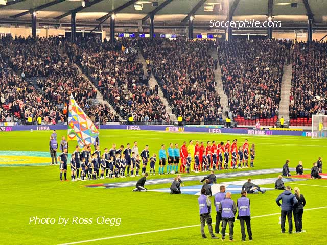 Nations League Scotland v Switzerland at the Barclays Hampden Park.