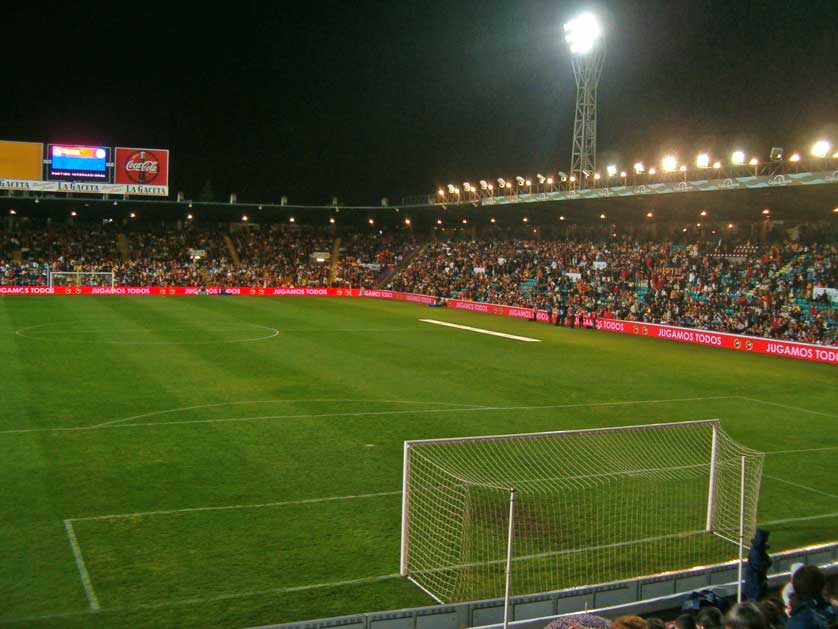 Helmantico Stadium in Salamanca.