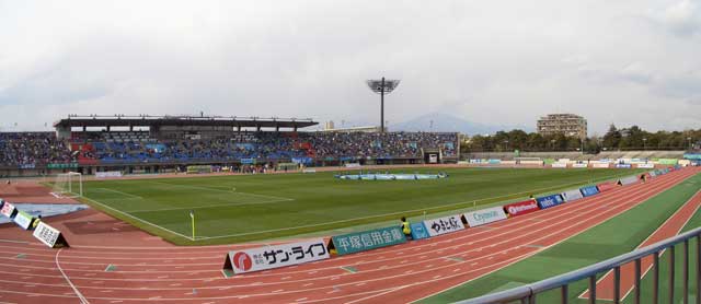 Hiratsuka Stadium, Kanagawa.