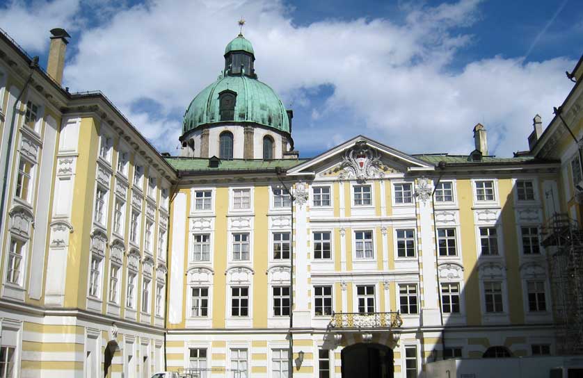Hofburg Palace, Innsbruck, Austria.